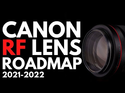 Canon RF Lens Roadmap 2021 to 2022 - Validated, Confirmed & Speculative