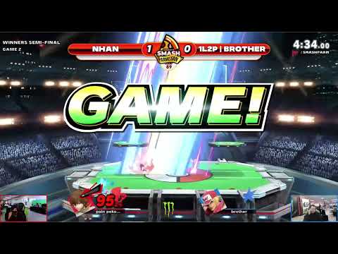 Nhan vs 1L2P  Brother - Smash Ultimate Singles Winners Semifinals Smash Parmesan 89 - Joker vs Terry