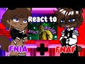 FNIA FNAF Reacts To Stuck Inside Gacha Club