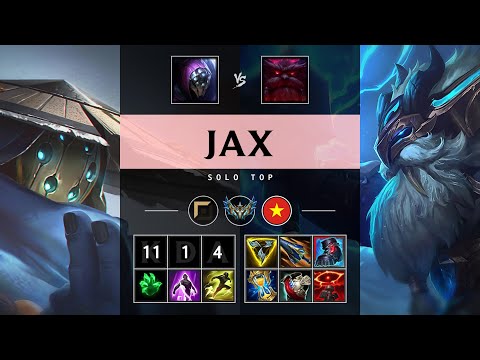 Jax Top vs Ornn - VN Challenger Patch 25.12