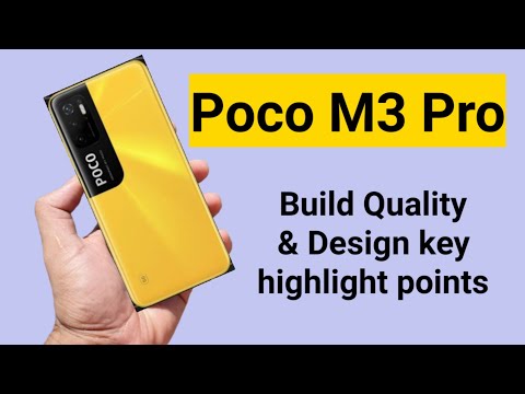 Poco M3 Pro build quality indepth review