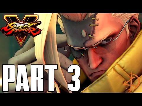 Street Fighter 5 - Story Mode Part 3 - NASH (PS4 Walkthrough HD)