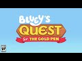 Gameplay video of Bluey's Quest for the Gold Pen  Playstation 4