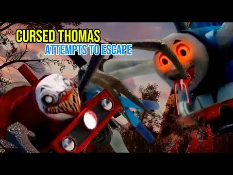 Cursed Thomas attempts to escape #choochoocharlesandthomas #cursedthomas #thomasthetankengine