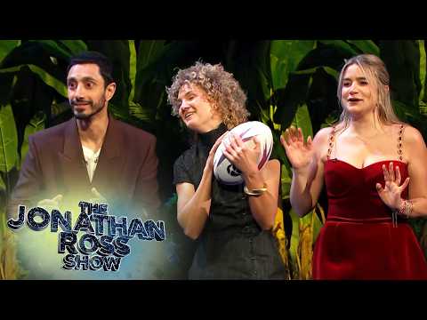 Hugh, Riz, Harriet and Ellie Take on Jonathan's Rugby Challenge | The Jonathan Ross Show