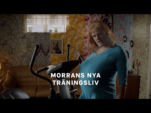 Morrans nya träningsliv - Morran och Tobias