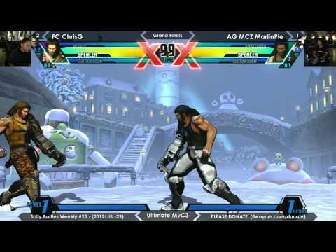 Salty Battles #23 - UMvC3 GF - FC ChrisG VS AG MCZ MarlinPie