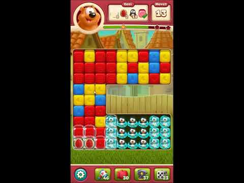 Toon Blast Level 2572 - NO BOOSTERS 🐻🐺🐱 | SKILLGAMING ✔️