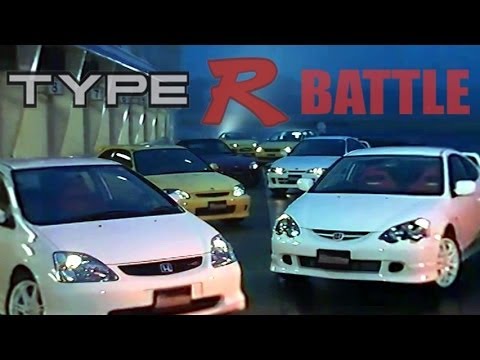[ENG CC] Type R Battle - DC2, DC5, EP3, EK9, S2000, Silvia S15, Audi S3 Tsukuba 2002
