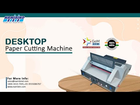 Desktop Electric Paper Cutting Machine