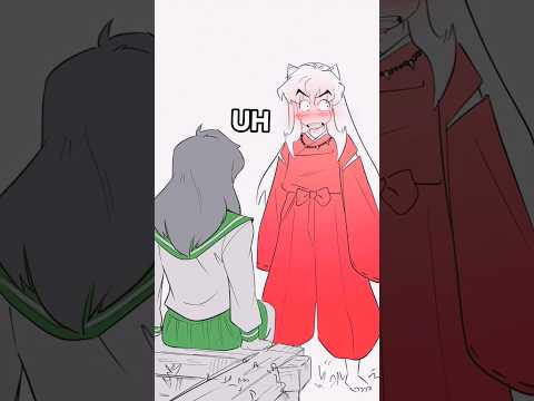 He's sensitive #inuyasha #kagome #anime #draw #fyp #fy #sketch #digitalart #inuyashaxkagome