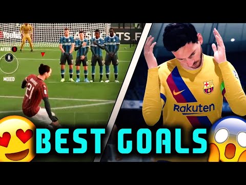 MY BEST GOALS IN FIFA 20 CAREER MODE!!