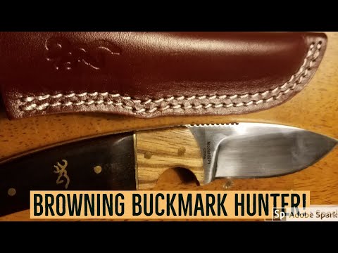 The Browning Buckmark Hunter is a Great Budget EDC fixed blade