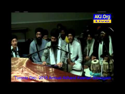 008 Toronto Dec. 2015 Thursday Evening - Bh. Iqbal Singh Jee Mohali