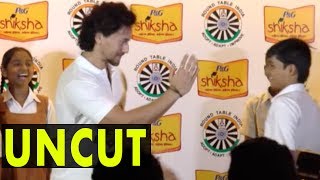 Full Video: Tiger Shroff At P&G Shiksha Movement For Betterment Of Underprivileged Children