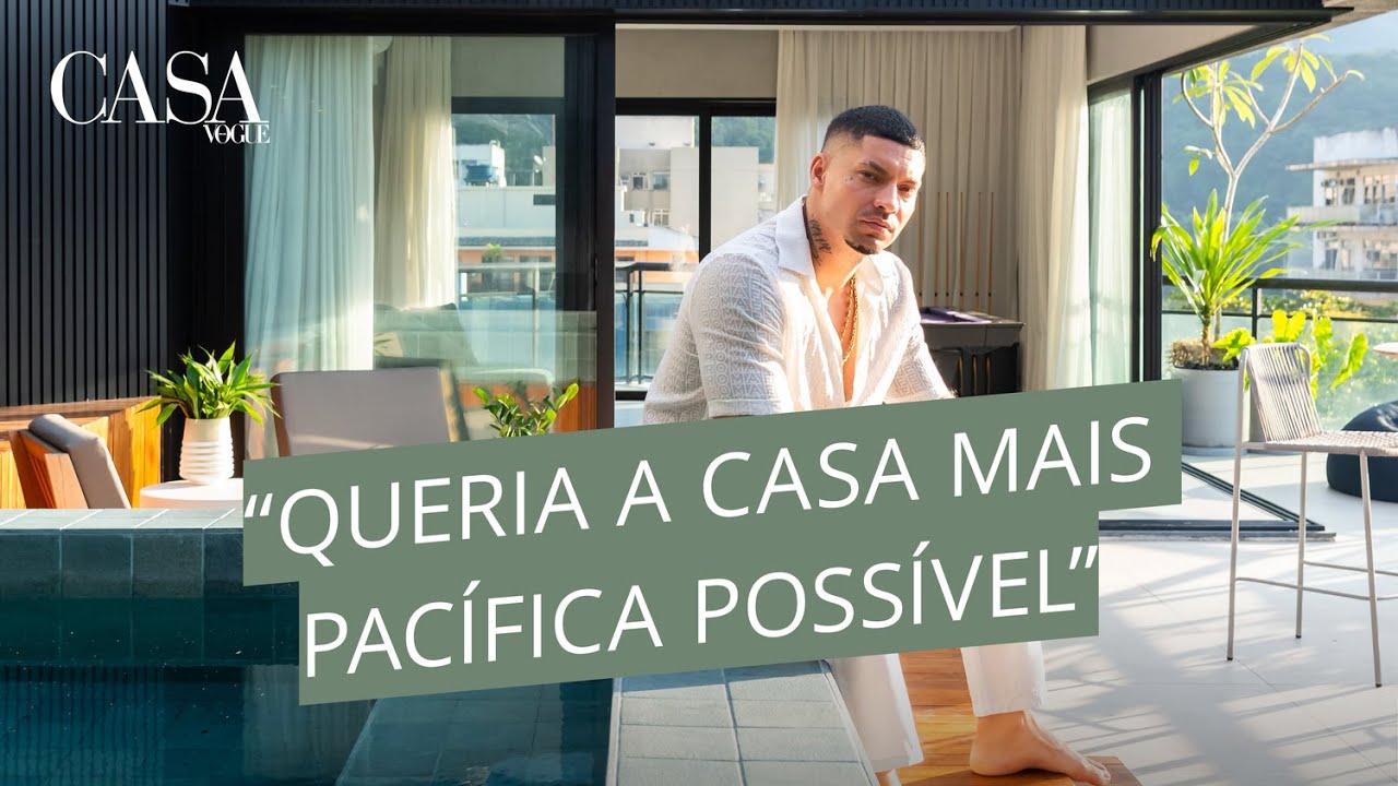 Filipe Ret abre cobertura de 230 m² com decoração minimalista e peças de design | CASA VOGUE