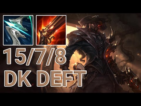 DK Deft Lucian ADC VS Aphelios | KR Challenger Patch 13.10