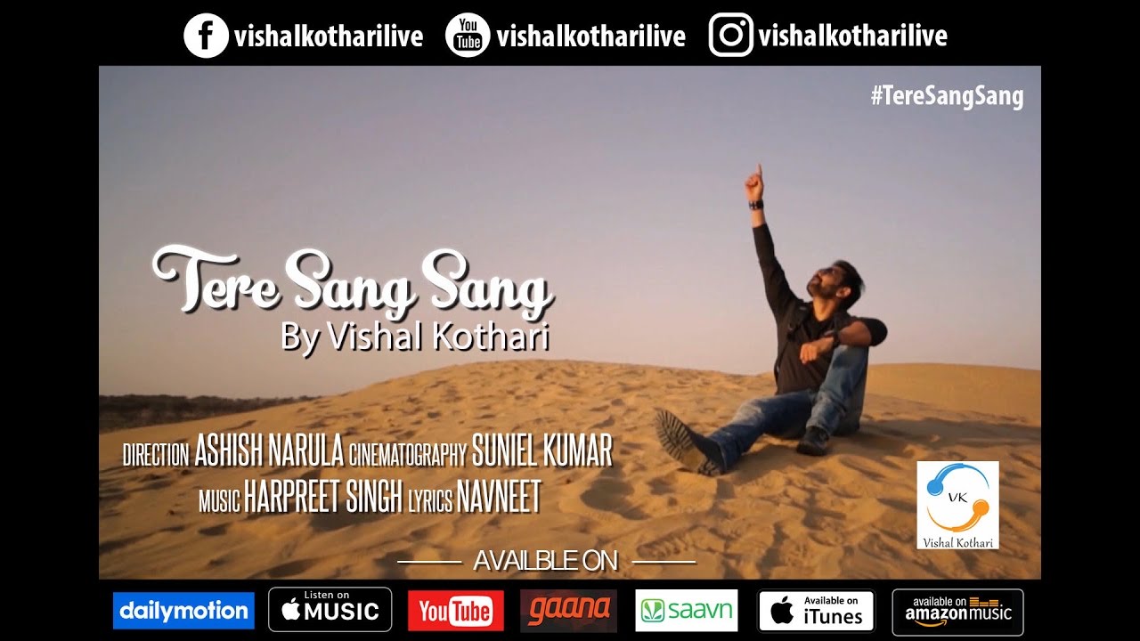 Tere Sang Sang Lyrics | Tere Sang Sang | Vishal Kothari | Harpreet Singh