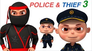 Zool Babies Police And Thief | Part 3 | Cartoon Animation For Children | Videogyan Kids Shows