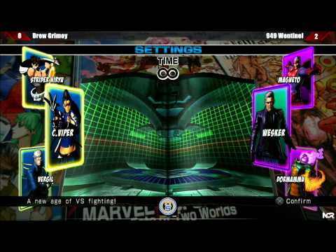 NorCal Regionals 11: UMVC3 Drew Grimey Vs. 949|Wentinel - Top 16 Winners