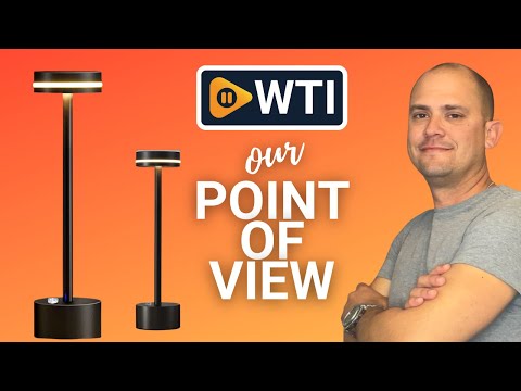 Pusu Portable Table Lamps - WTI product video review