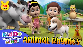 ANIMAL Nursery Rhymes + More Non Stop Educational 