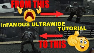 inFAMOUS on Ultrawide - RPCS3 Cheat Engine Guide - 2024