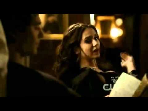 TVD 2x16 - Damon and Katherine Scenes Part 2