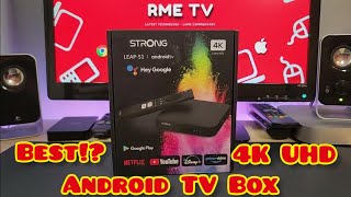 Strong Leap-S1 Android TV Box 4kUHD Review + Setup