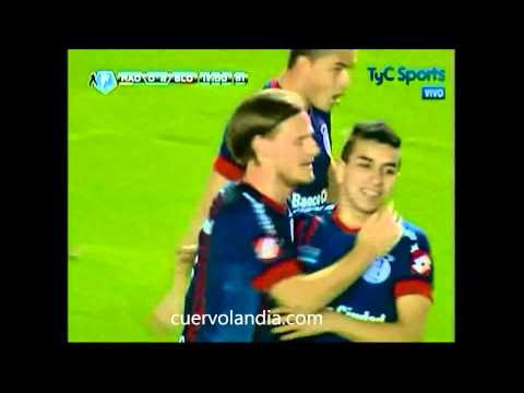 Gol de Cetto a Racing Inicial 2013