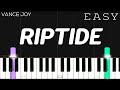 Vance Joy - Riptide | EASY Piano Tutorial