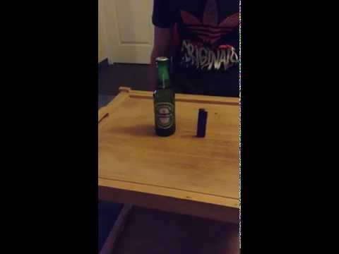 comment ouvrir biere avec briquet