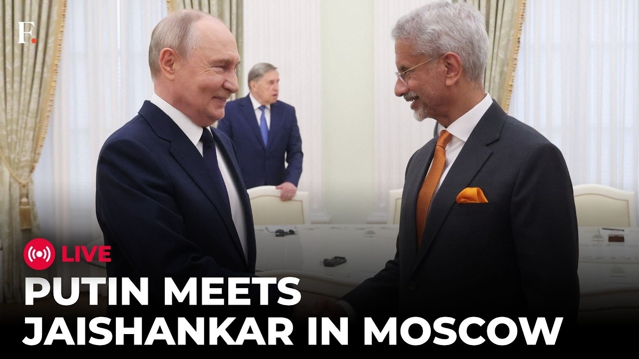LIVE: India's MEA Jaishankar Meets Russian President Putin Ahead of BRICS Summit | N18G