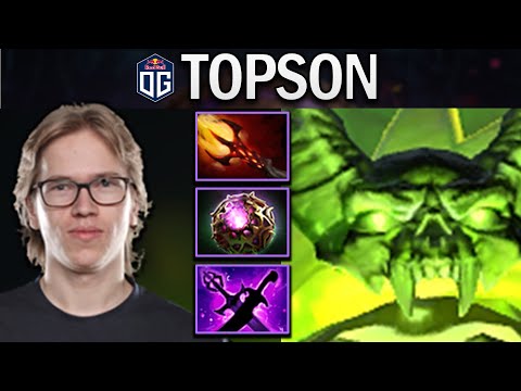 OG.TOPSON PUGNA WITH OCTARINE-SANGE AND KAYA - DOTA 2 7.29 GAMEPLAY