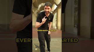 The most FRUSTRATING thing in skateboarding for beginners  #skateboardvibes #skateboard #skate
