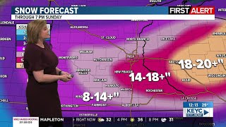 Meteorologist Caitlyn Lorr's 12 pm Weathercast 3-13-2026