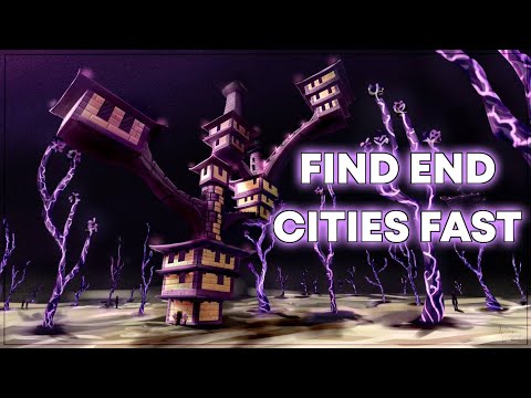 Find End Cities (and Elytra) in Minecraft FAST