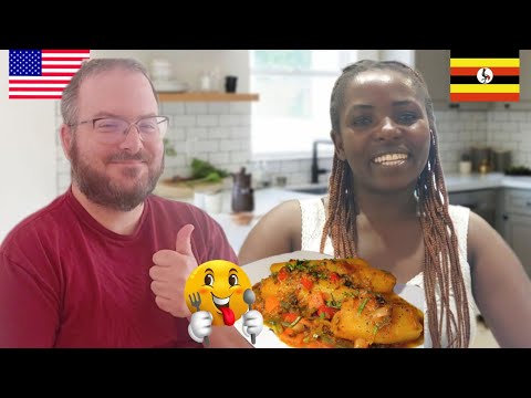 COOKING UGANDAN BREAKFAST FOR MY AMERICAN FIANCÉ!🇺🇸🇺🇬