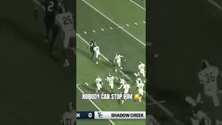 Shadow Creek BJ Lafell (TX) would NOT go down 🔥 #shorts