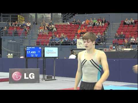 GOLD Kristof Willerton  - 2012 British Tumbling Championships