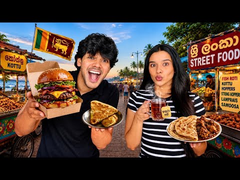 Only Eating Street Food in Sri Lanka for 24 Hours 🇱🇰