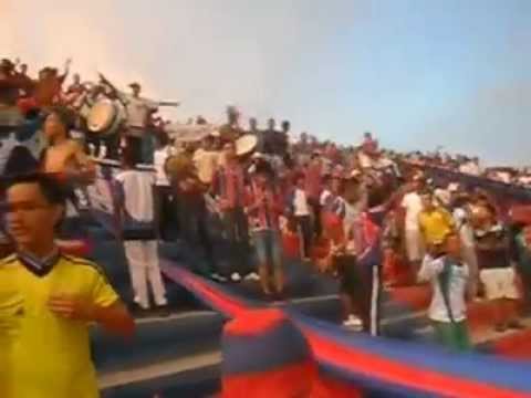 "GARRA SAMARIA 2012 - UNION MAGDALENA" Barra: Garra Samaria Norte &bull; Club: Unión Magdalena