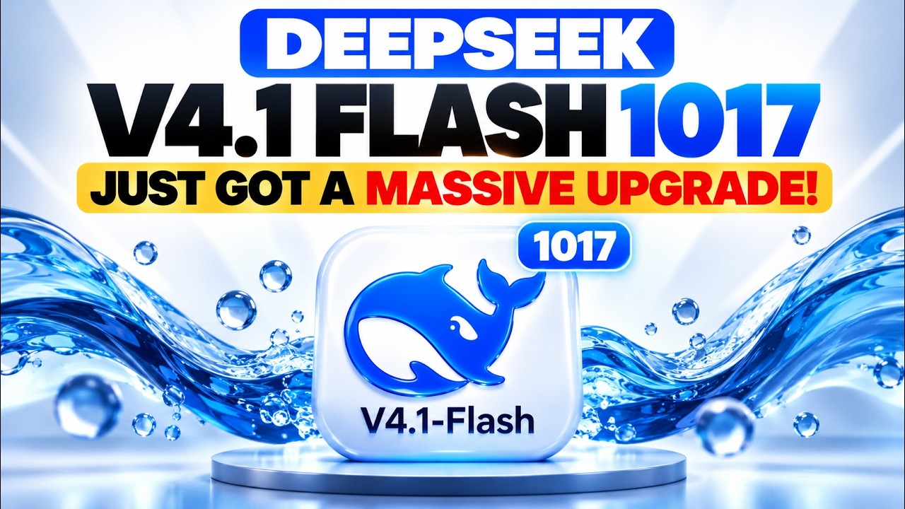 DeepSeek V4.1 Flash 1017 Just Got a MASSIVE Upgrade!