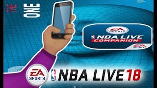 NBA LIVE 18 Companion App (Face Scan) ⋆#NBALIVE18⋆ Available Now IOS / Android 