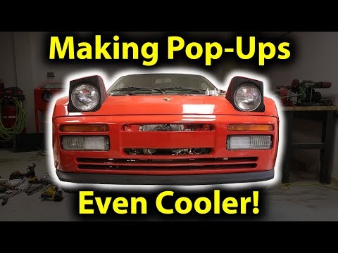 Improving the Porsche 944 Pop Up Headlights!
