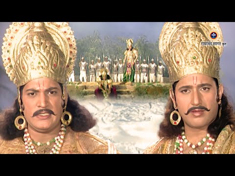 श्री कृष्ण भाग 190 - महाभारत का युद्ध | पांडव पहुँचे दुर्योधन के सरोवर के पास । रामानंद सागर कृत