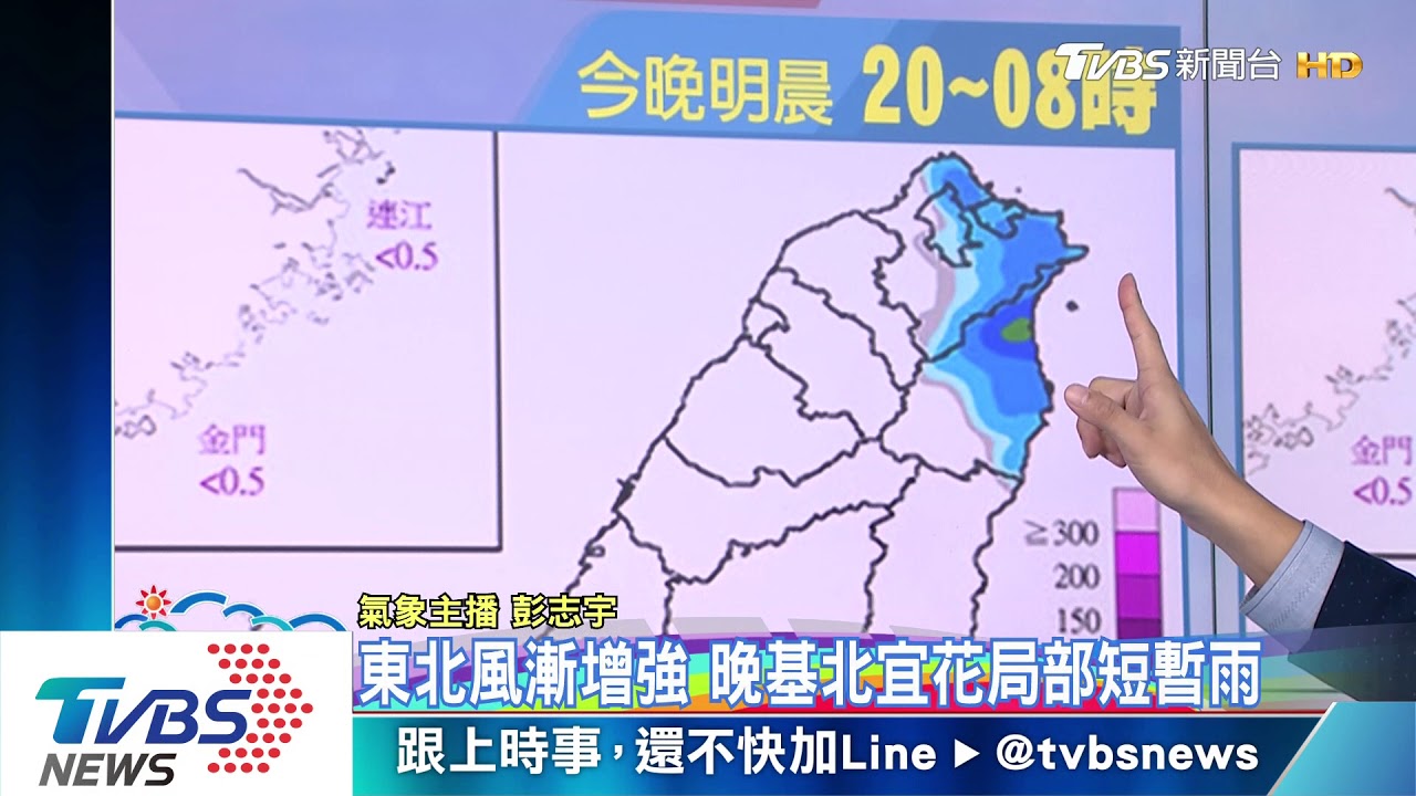 強颱「哈吉貝」奔日！今寒露東北風入夜轉強　北東濕涼