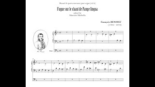 François Benoist (1794-1878): Fugue sur le chant de Pange lingua