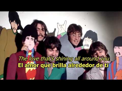 It's all too much - The Beatles (LYRICS/LETRA) [Original]