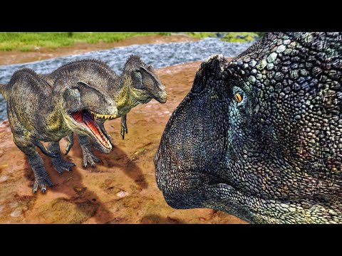 FILHOTE DE ACROCANTOSSAURO, NASCEMOS EM UM LOCAL PERIGOSO - THE ISLE